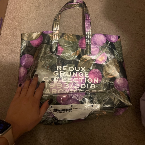 Marc Jacobs PVC Tote Bag REDUX Collection - Picture 4 of 5